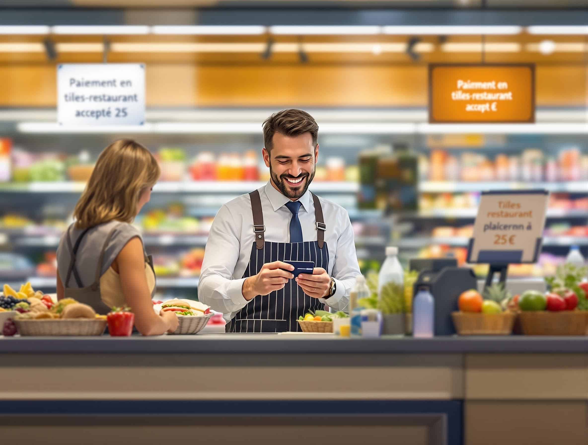 combien de tickets restaurant par passage en caisse