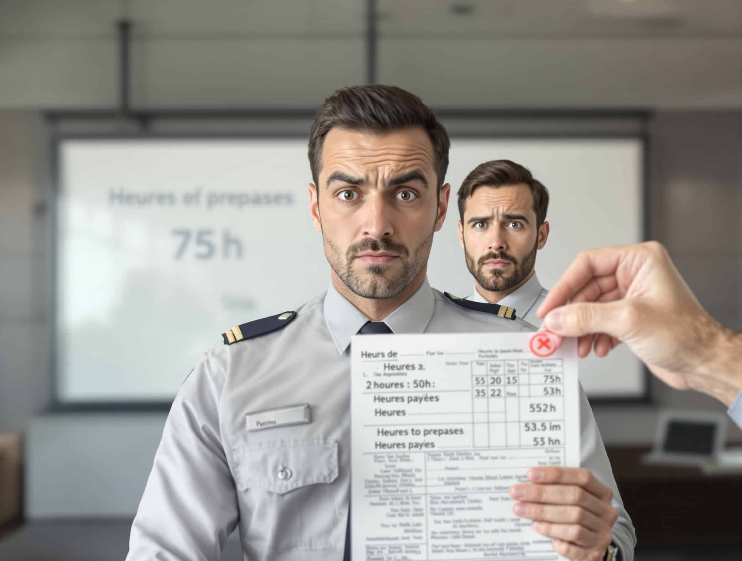 je fais moins d'heure que mon contrat cdi